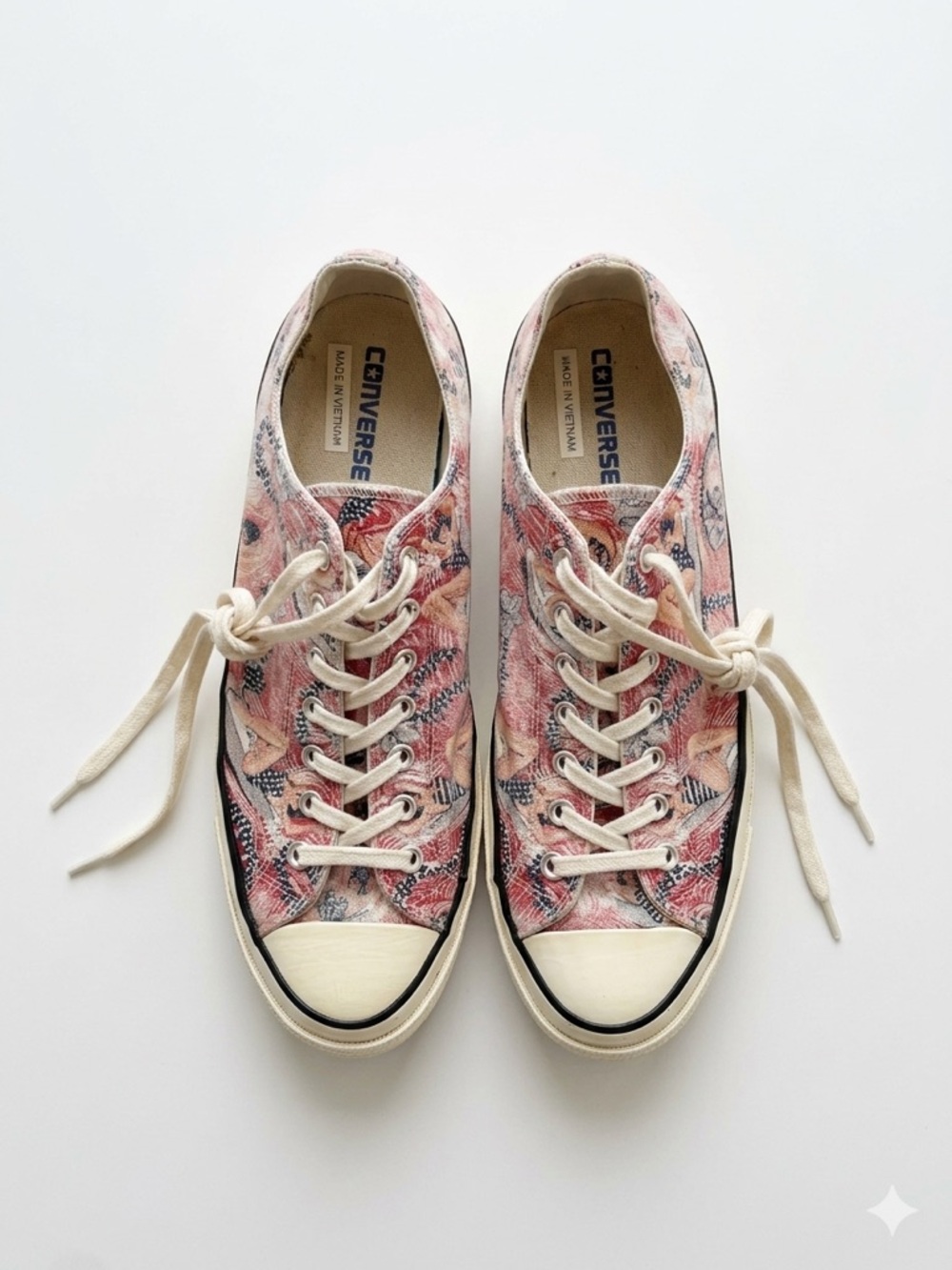 Converse Men's 70s Hawaiian Low Top sneakers in the Casino/Natur colorwaySize 11